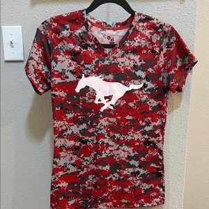 Red Camo Short Sleeve Tee